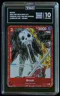 TAG 10 One Piece ST01-011 C Brook - ENG - Foil - Film Red - Graded