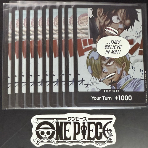 10x One Piece OP11 Don Cards Alt Art - English - Foil - Playset - TCG - NM/M