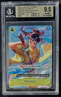 BGS 9.5 One Piece OP06-104 R - Kikunojo - EN - Foil - Best Selection Vol.2