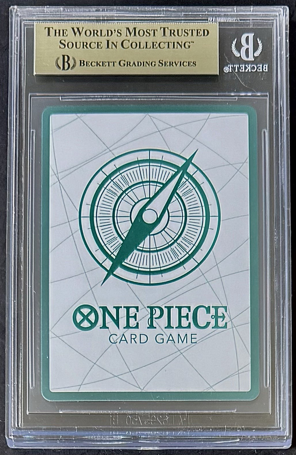 BGS 9.5 One Piece OP08 Don!! Card Shattered - English - Two Legends - Graded