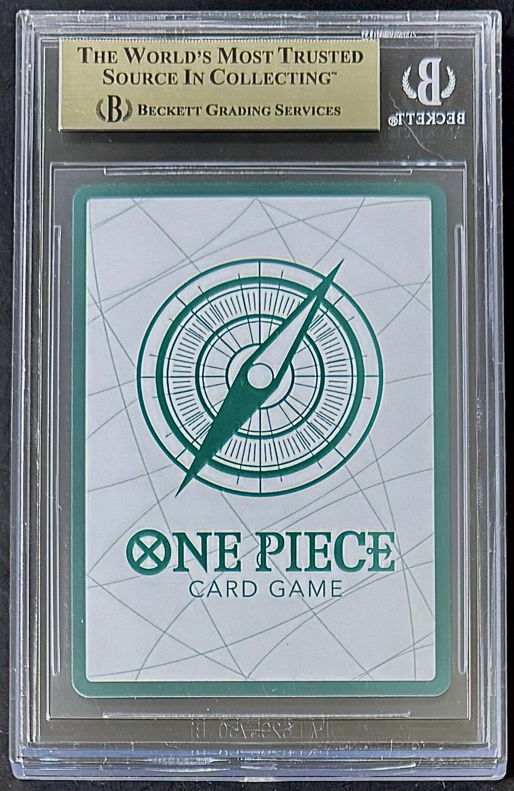 BGS 9.5 One Piece OP08 Don!! Card Shattered - English - Two Legends - Graded