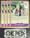 4 x One Piece OP12-078 UC Brochette Blow - ENG - Regular - Playset - NM/M