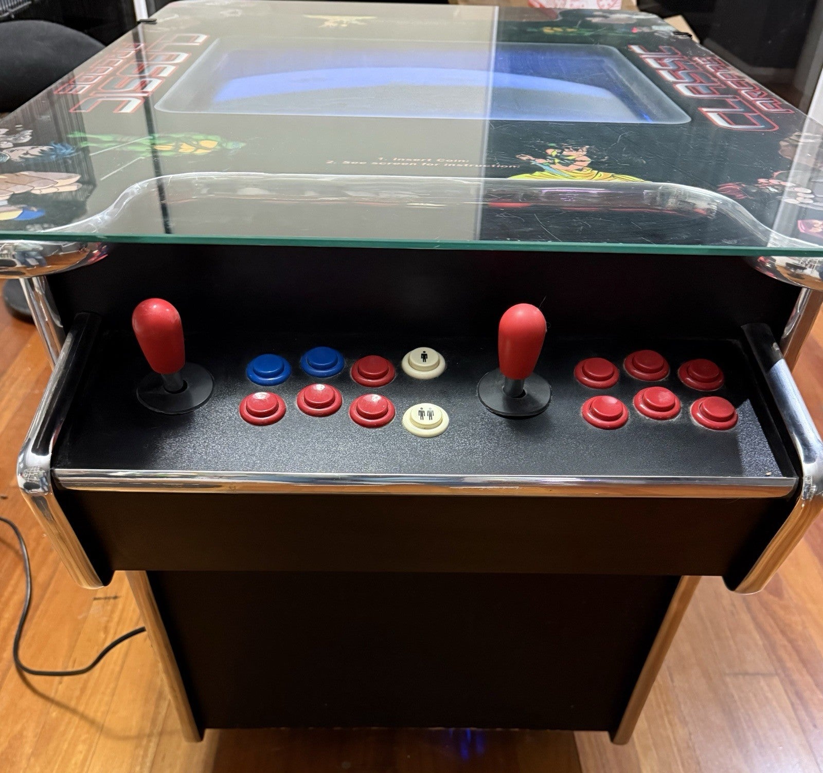 Double Dragon Arcade Cocktail Machine 1200 Games