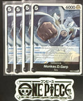 4x One Piece EB02-049 R Monkey.D.Garp - English - Foil - Play Set - TCG - NM/M