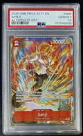 PSA 10 One Piece ST21-003 C* - Sanji - Alt Art - EN - Foil - EX Gear 5