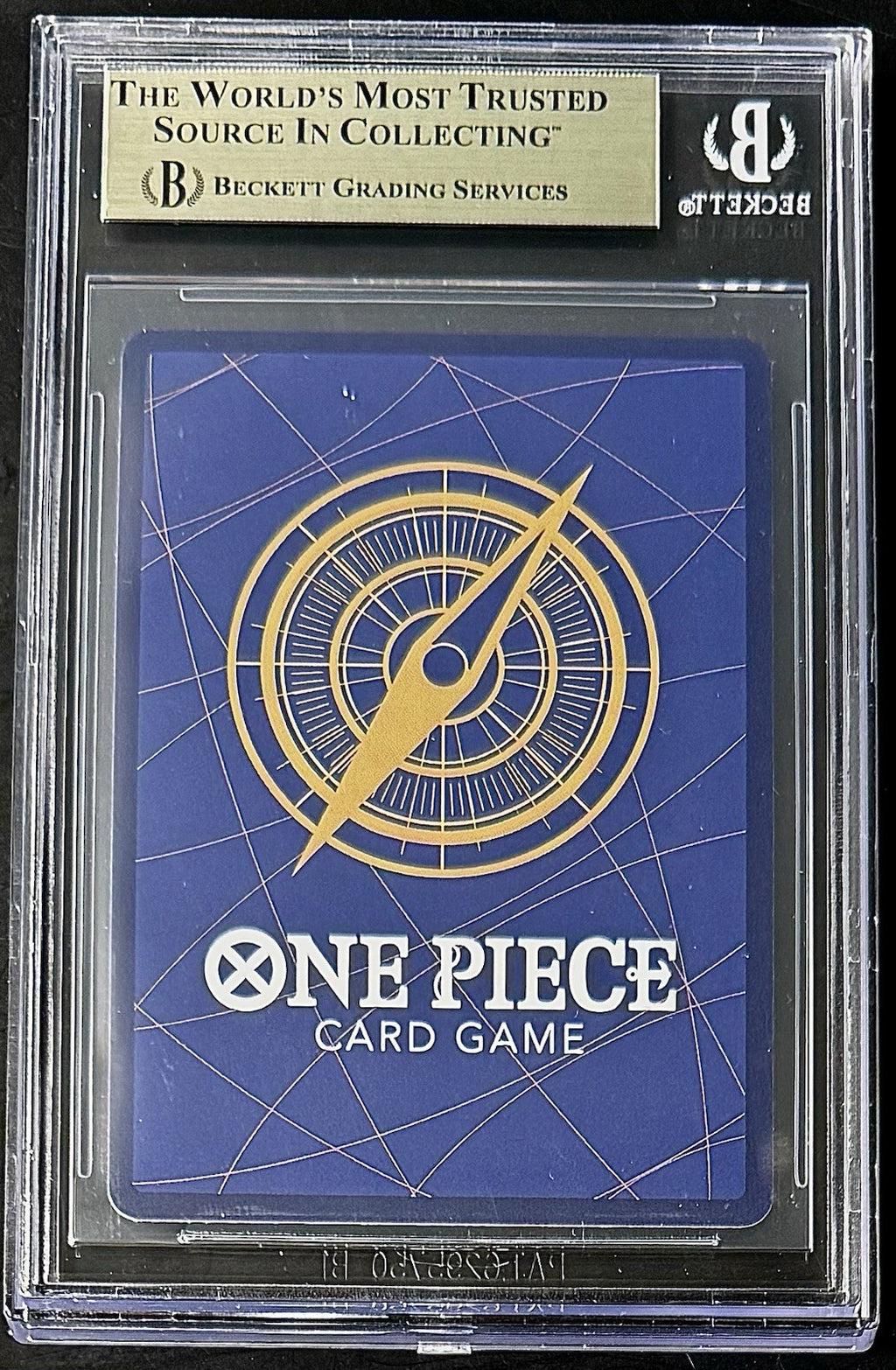 BGS 9.5 One Piece OP04-089 R* Bartolomeo Full Art - English - PRB01 - Graded