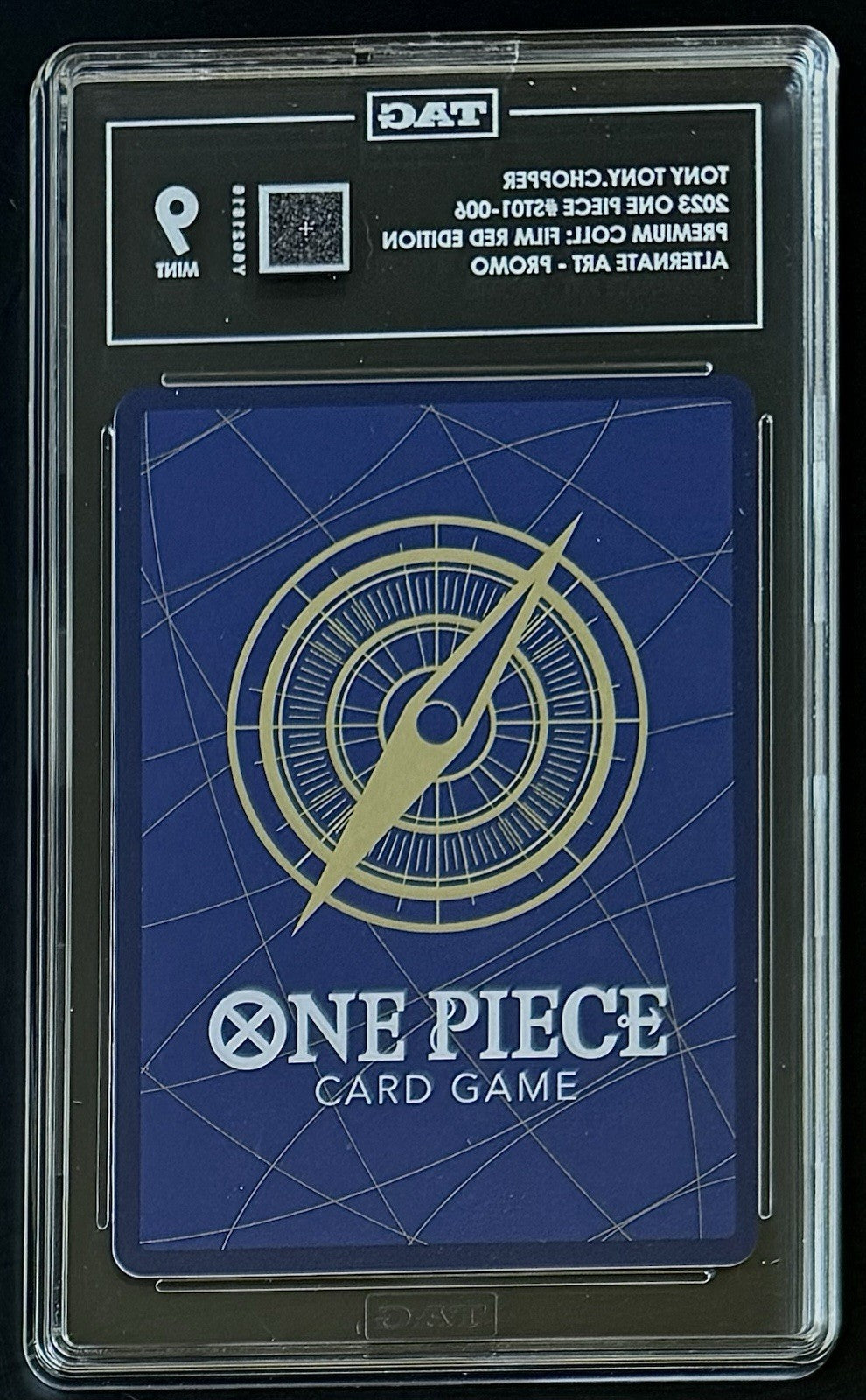 TAG 9 One Piece ST01-006 C Tony Tony.Chopper - ENG - Foil - Film Red - Graded