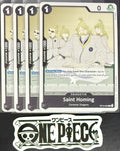 4x One Piece OP10-093 C Saint Homing - ENG - Regular - Playset - TCG - NM/M