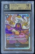 BGS 10 One Piece OP03-078 SR Issho - English - Pillars of Strength - Graded