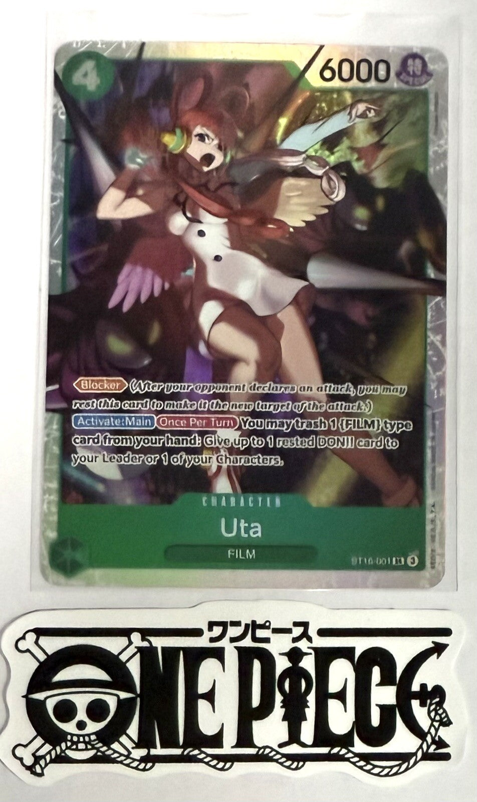 One Piece ST16-001 SR Uta - English - Foil - TCG - Mint