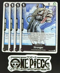 4x One Piece OP09-089 UC Stronger - English - Regular - Playset - TCG - NM/M
