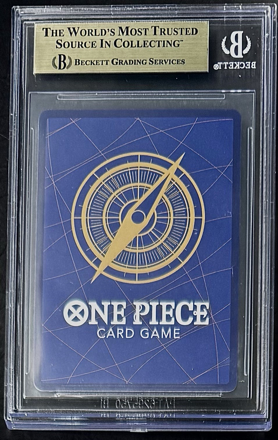 BGS 10 One Piece OP06-007 SR Shanks - English - Wings of the Captain - Graded