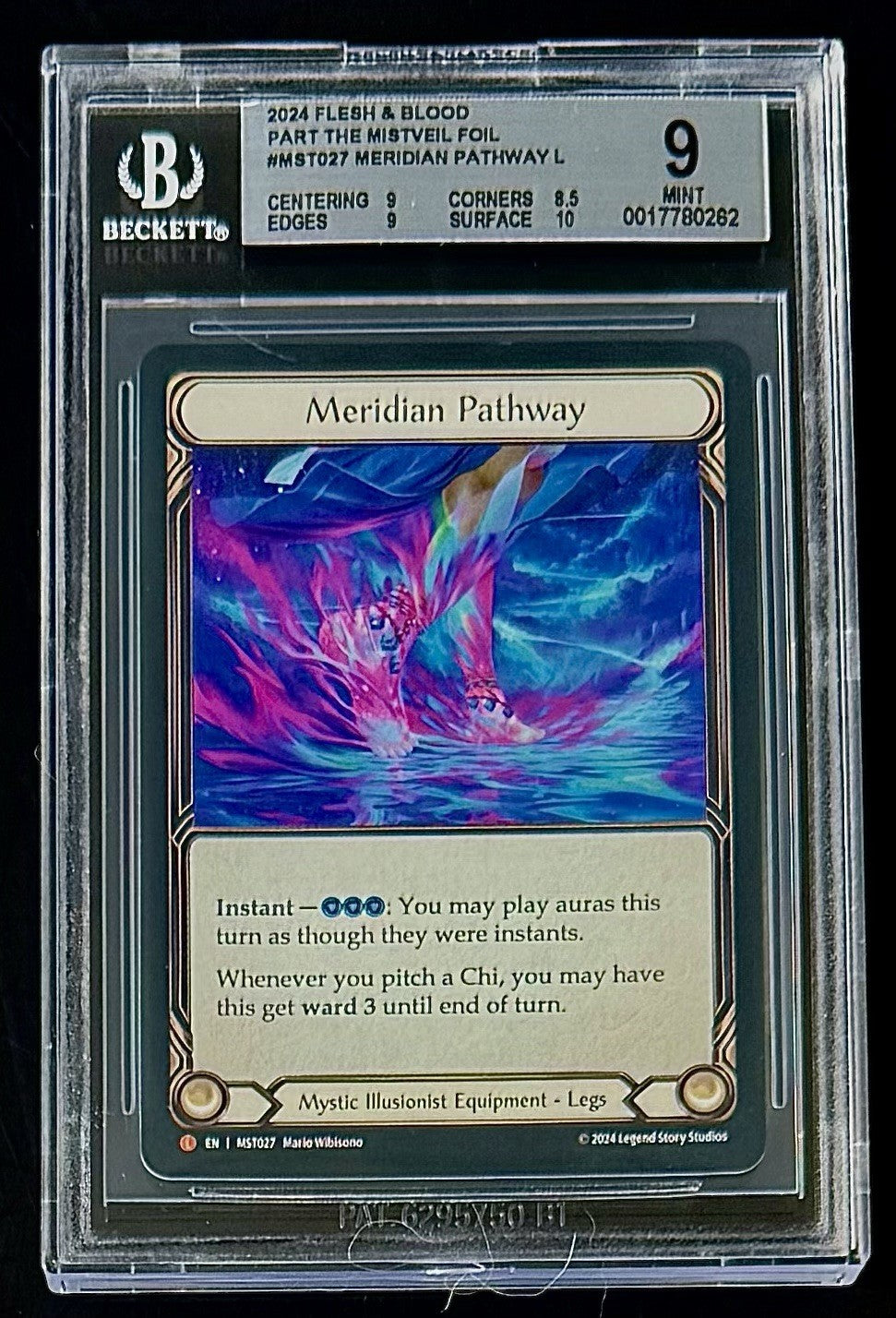 BGS 9 2024 Flesh & Blood MST027 Meridian Pathway - Part the Mistveil - Foil