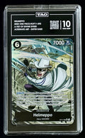 TAG 10 One Piece OP11-092 SR* Helmeppo - Alt Art - EN - Foil - Graded
