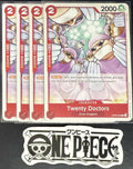 4x One Piece OP08-003 C Twenty Doctors - ENG - Regular - Play Set - TCG - NM/M