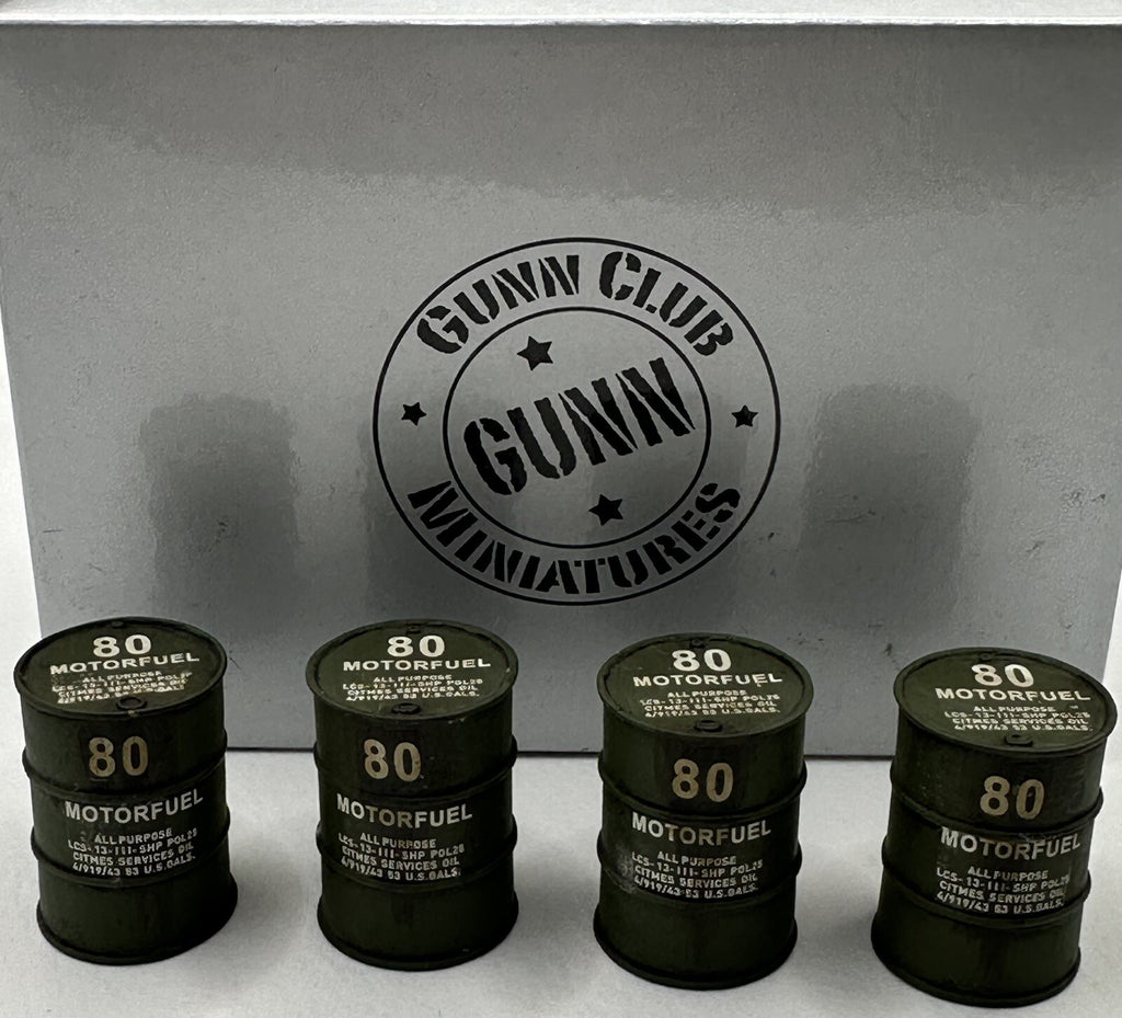 Thomas Gunn ACC Pack 064C 4 Motor Fuel Barrels (Retired)