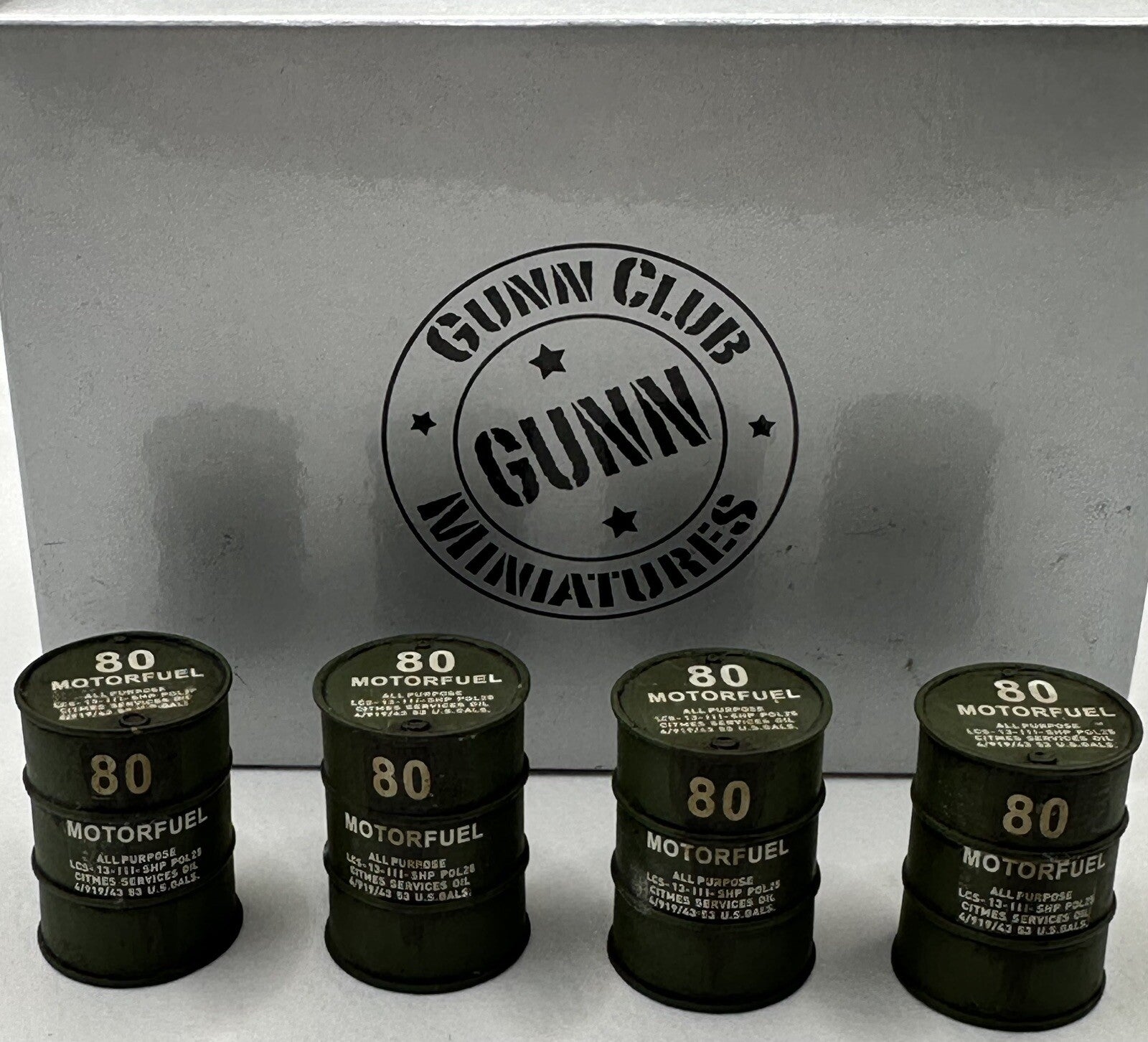 Thomas Gunn ACC Pack 064C 4 Motor Fuel Barrels (Retired)