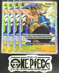 4x One Piece ST29-004 SR  Sanji - English - Foil - Playset - TCG - NM/M
