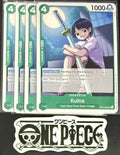 4 x One Piece OP12-026 UC Kuina - ENG - Regular - Playset - NM/M