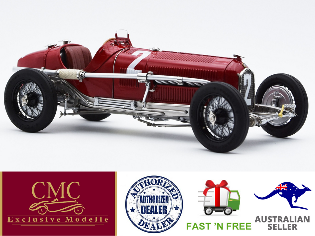 CMC M-220 Alfa Romeo P3 Caracciola, winner GP Germany 1932, #2, 1:18. LE 1,000