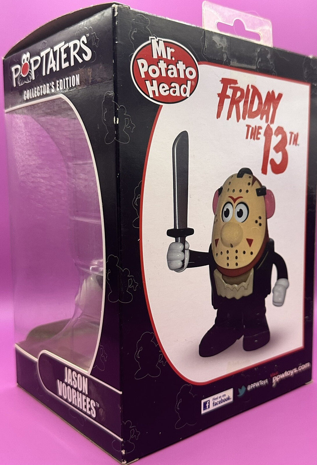 Poptaters Jason Voorhees 2015 Hasbro Mr Potato Head: Friday the 13th toy Sealed