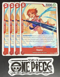 4x One Piece OP04-011 C Nami - English - Regular - Play Set - TCG - NM/M