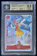 BGS 9.5 One Piece OP09-002 R* Uta Alt Art - English - Foil - Graded