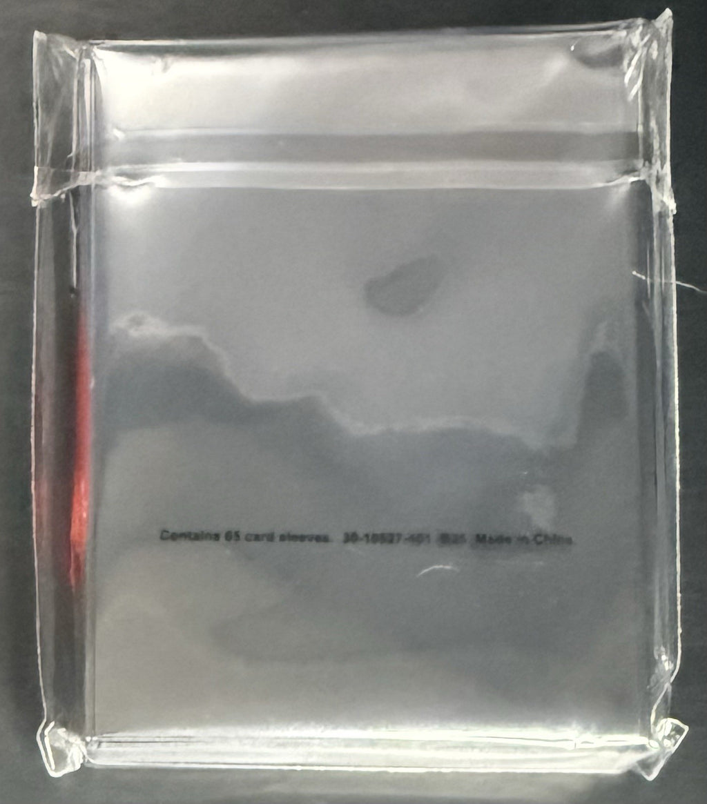 NEW SEALED Pokemon Black Bolt ETB 65 Card Sleeves 2025