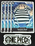 4x One Piece OP10-084 C Sanjuan.Wolf - English - Regular - Playset - TCG - NM/M