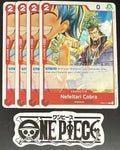 4x One Piece OP04-012 C Nefeltari Cobra - English - Regular - Play Set -TCG-NM/M