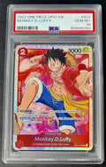 PSA 10 One Piece OP01-024 SR - Monkey.D.Luffy - EN - Romance Dawn