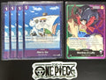 4x One Piece EB02-041 R Merry Go + Leader - English - Foil - Play Set - TCG-Mint