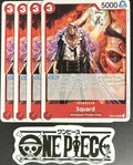 4x One Piece OP02-009 UC Squard - English - Playset - Regular - TCG - NM/M