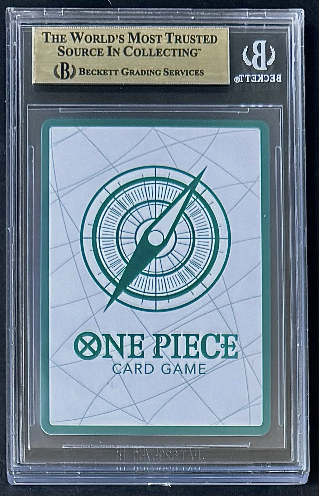 BGS 10 One Piece Tin Pack Vol.1 Don Card Gol.D.Roger - English - Foil - Graded