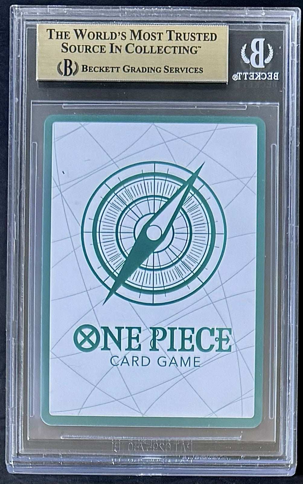 BGS 9.5 One Piece Tin Pack Vol.1 Don Card Monkey.D.Luffy - English - Foil-Graded