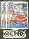 4x One Piece OP13-054 SR - Yamato - EN - Foil - Play Set - TCG - NM/M