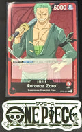 One Piece OP01-001 L Roronoa Zoro - ENG - Regular - Playset - TCG - NM/M