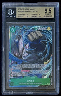 BGS 9.5 One Piece OP11-031 SR* Jinbe - Alt Art  EN - Foil - Divine Speed- Graded