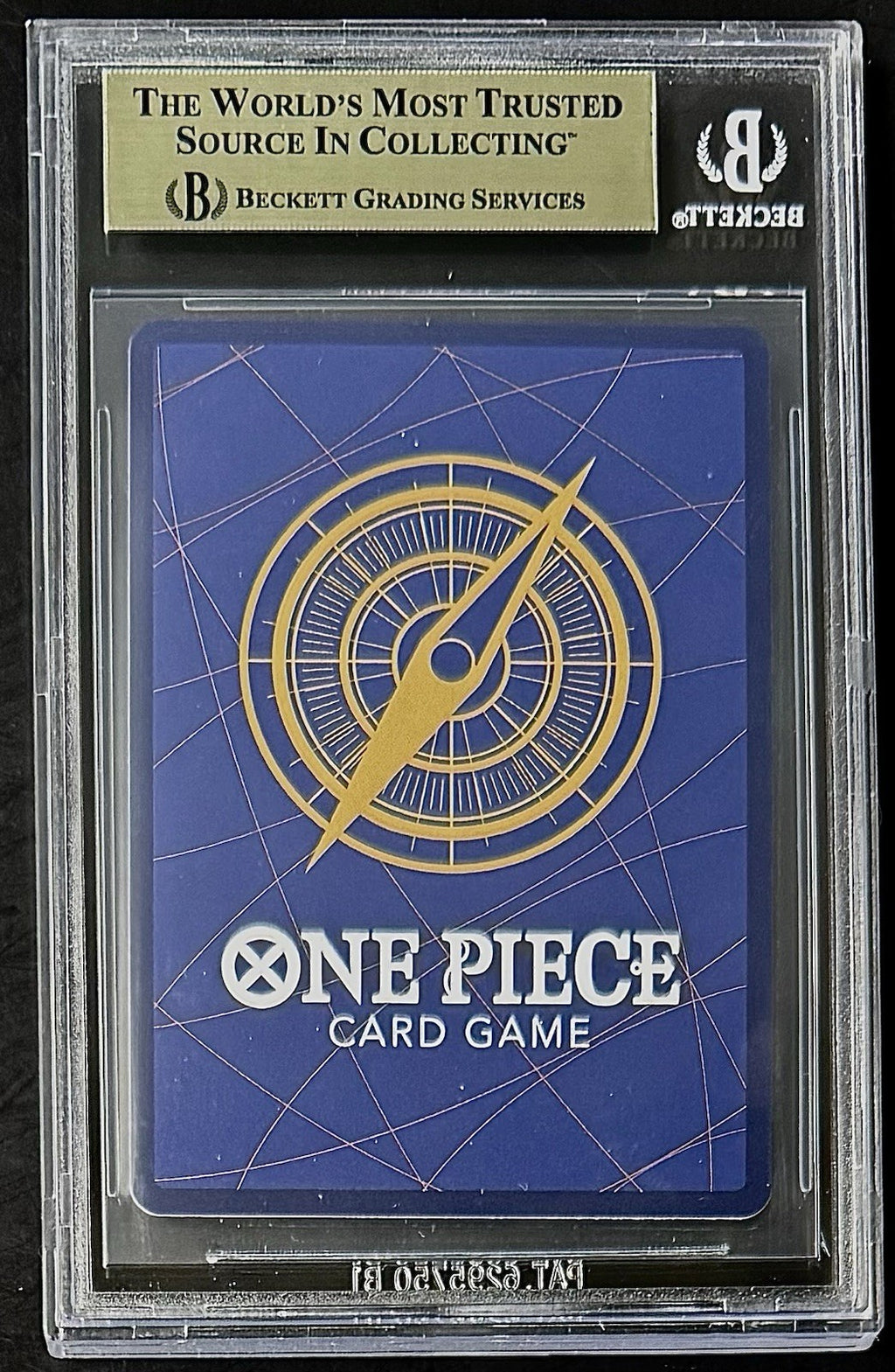 BGS 10 One Piece OP04-100 R* Capone"Gang"Bege Alt Art - English - PRB01 - Graded