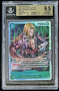 BGS 9.5 One Piece OP07-029 SR Basil Hawkins - English - 500 Years in the Future