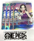 4x One Piece OP01-078 SR Boa Hancock - ENG - Foil - Playset - TCG - NM-M