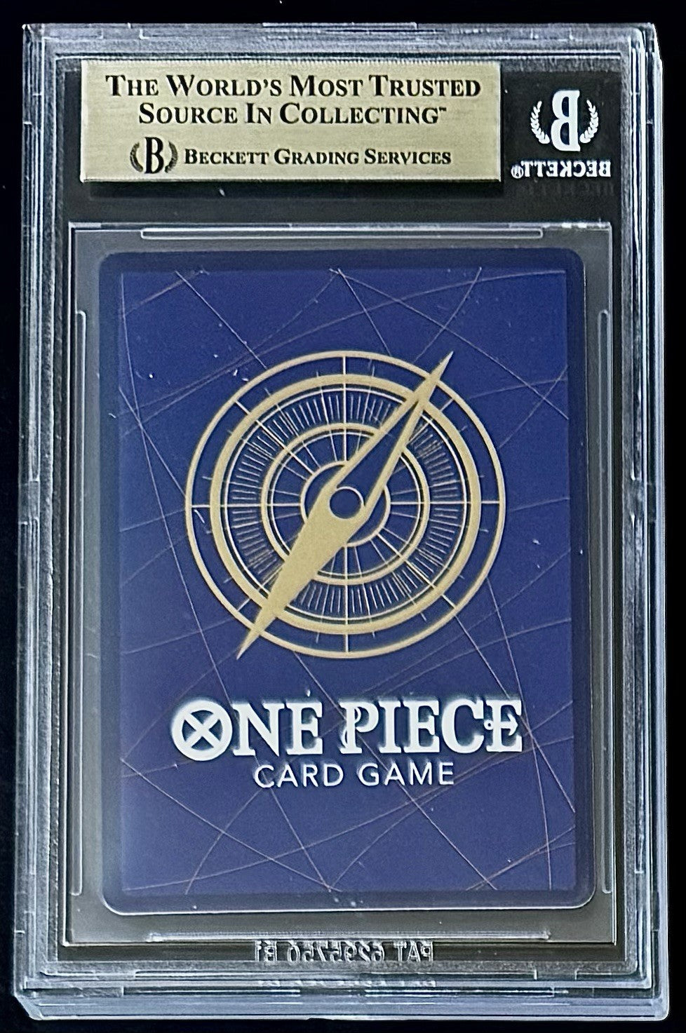 BGS 9.5 One Piece OP08-043 SR - Edward.Newgate - English - Foil - Two Legends