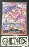 One Piece OP02-001 L Edward Newgate - English - Foil - Playset - TCG - NM/M