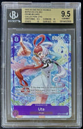 BGS 9.5 One Piece OP02-120 SEC - Uta - EN - Foil - Premium Collection Uta