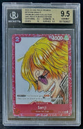 BGS 9.5 One Piece ST01-004 C Sanji - English - Card Collection Red - Graded