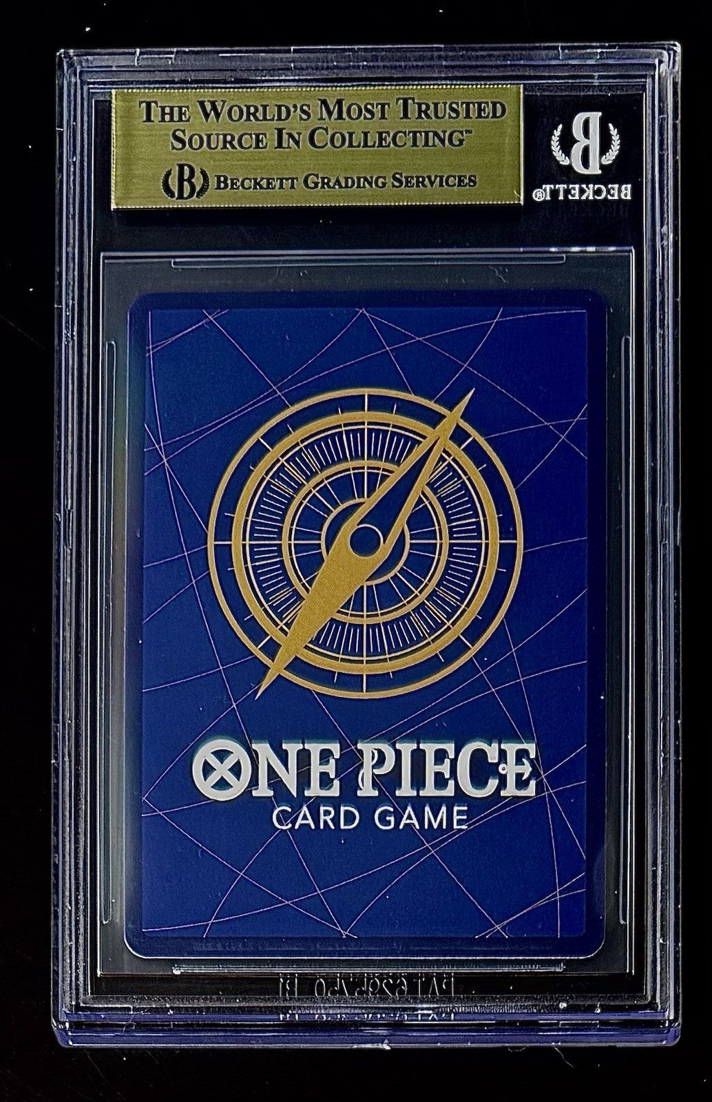 BGS 9.5 One Piece ST03-008 C* Trafalgar Law - English - Foil - PRB01 - Graded