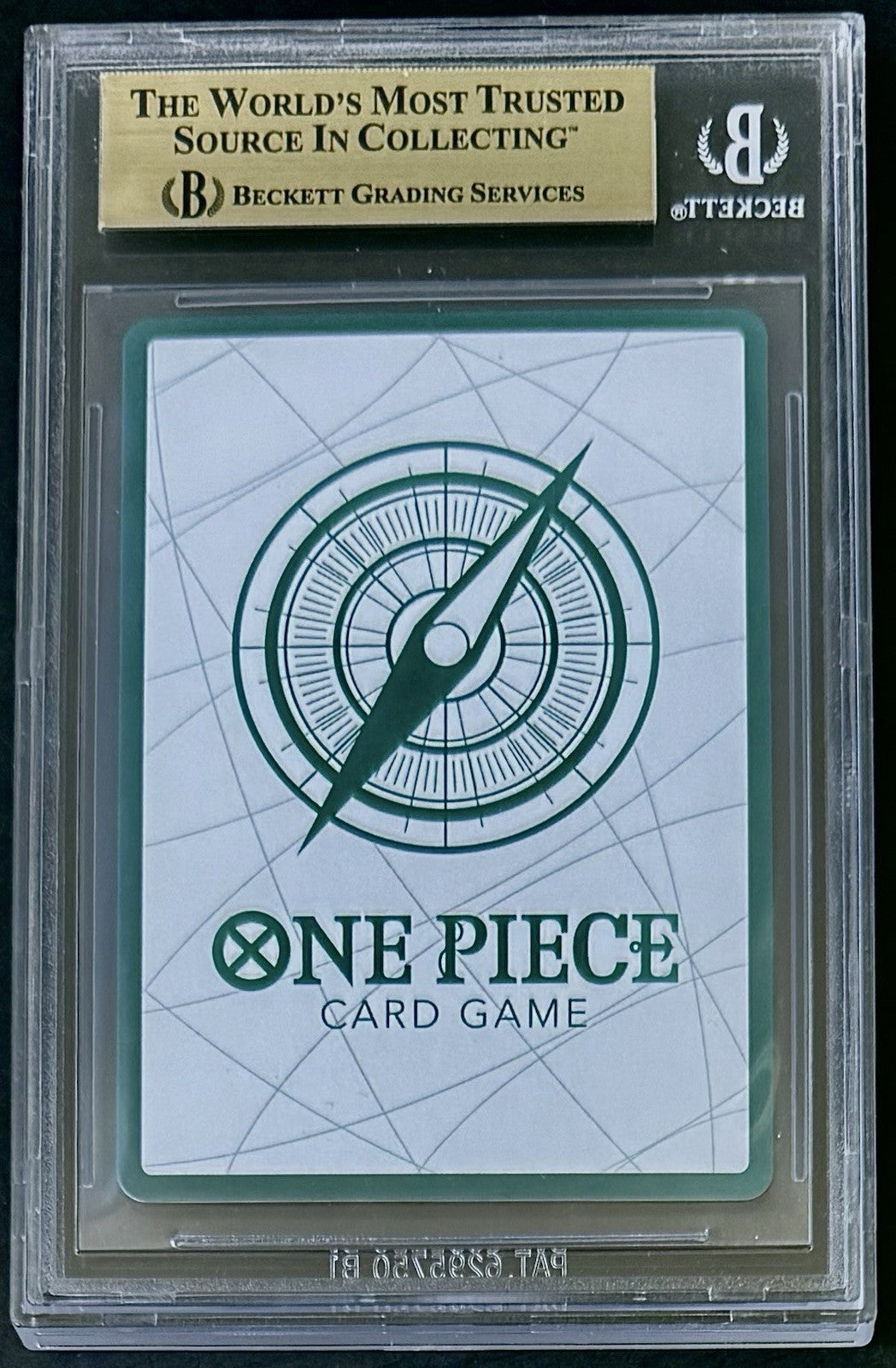 BGS 9.5 One Piece OP01 - Don Card - Alt Art - EN - Foil - Romance Dawn - Graded