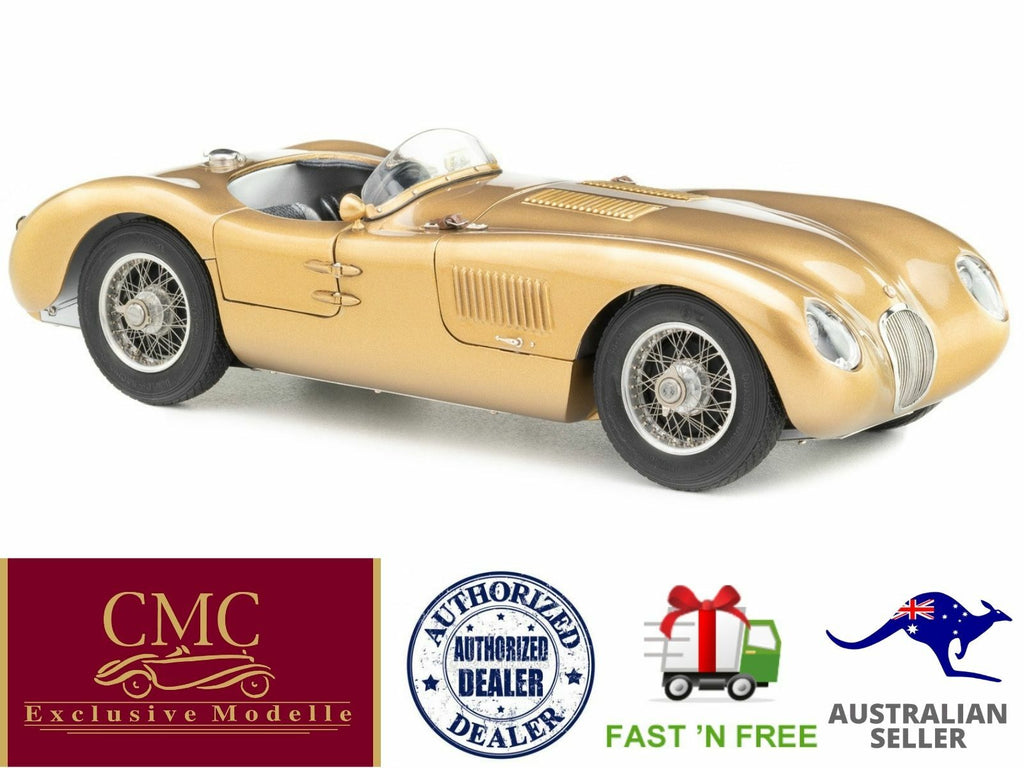 CMC M-214 Jaguar C-Type, 1952 Special Edition Techno Classica 2020, 1:18