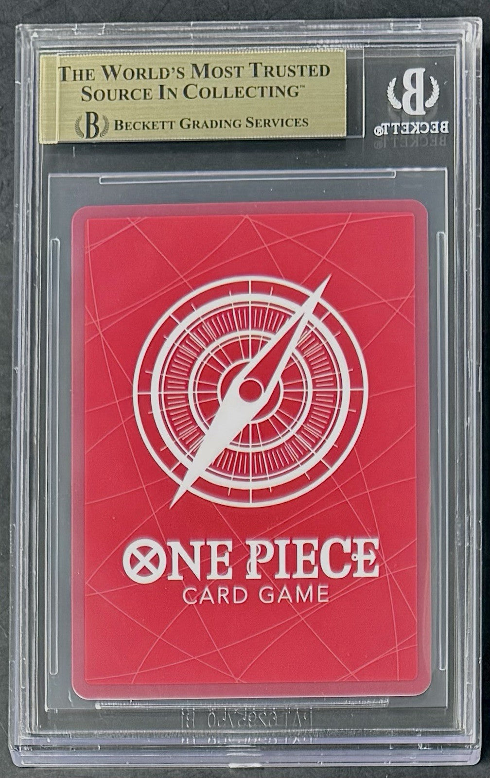 BGS 10 One Piece OP09-081 L - Marshall.D.Teach - ENG - Foil - Graded