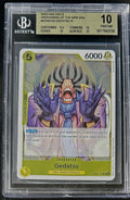 BGS 10 One Piece OP05-102 R Gedatsu - English - Awakening of the New Era -Graded
